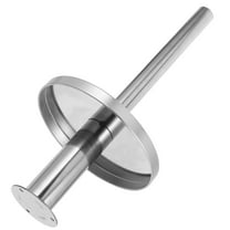 FRCOLOR Grocery Bag Holder Stand For Supermarket Heavy-Duty Plastic Shopping Bags Dispenser Stainless Steel Bag Roll Holder Stand Rack