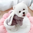 thumbnail image 1 of Pet Autumn And Winter Warm Clothes Cute Costume Rabbit Design 2-legged Cotton-padded Coat For Dog, 1 of 10
