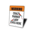 thumbnail image 4 of Parrot Novelty Sign, Metal Wall Decor - 10x14 inches, 4 of 4