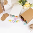 thumbnail image 6 of 10/20/30pcs Retro Kraft Paper DIY Gift Bag White Brown Cookie Wedding Favor Candy Box Food Packaging Bag With Rope Birthday Deco, 6 of 8