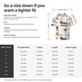 thumbnail image 5 of Balery Cute Farm Camisa Casual de Manga Corta con Botones para Hombre, Texturizada, Estilo Cubano, para Playa, Verano-X-Large, 5 of 5