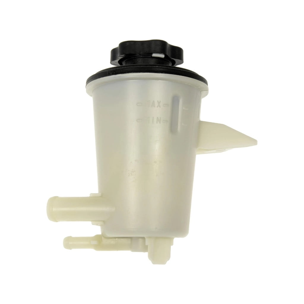 KarParts360 For Ford Expedition 2008-2017 Power Steering Reservoir | Plastic Material | Matte Finish | White Color | Single Type | With Cap | Replacement For 8L1Z3E764A, AL1Z3E764A