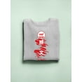 thumbnail image 3 of Emoji Kanji Art - The Iconic Brand Graphic Women's Sweatshirt, 3 of 4