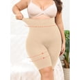 thumbnail image 3 of Plus High Waist Control Shapewear Shorts, 3 of 4