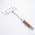 thumbnail image 3 of Mosiee 304 Stainless Steel Spatula With Pear Wood Handle Suitable For Stir Frying, 3 of 4