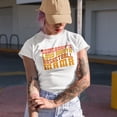 thumbnail image 2 of Funny Somebody's Loud Mouth Basketball Mama, Groovy Retro Wavy Text Merch Gift, Baby Blue T-Shirt, 2XL, 2 of 5