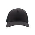 thumbnail image 3 of Top Headwear Mens Performance Trucker Hat with Flexible Brim UV Protection Cap, Charcoal, 3 of 5