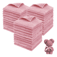 thumbnail image 2 of "30 Toallas Faciales De Colores 100% Algodón 30x30cm Belug Rosa ", 2 of 5