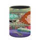 thumbnail image 3 of Contado por Ginger-theme Cylinder Pen Holder Pencil Organizer with Flannel Lining PVC Leather Material Cardboard Base for study work 10*8CM, 3 of 6