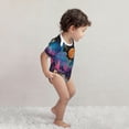 thumbnail image 3 of Rocae Fantasy Cosmic Landscape for Baby Cotton Short-Sleeve Bodysuits for Unisex Onesies Bodysuit-3 Months, 3 of 7