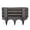 Dark Gray, variant on Plastic Decorative Garden Fence Imitation Log Retaining Border Garden Landscaping Edging Border Panel for Lawn Yard Flower Beds Paths