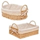 thumbnail image 3 of Cestas de Almacenamiento Tejidas A Mano con Asas, Organizador de Cocina, Caja de Cosméticos para Dormitorio, Baño, Desayuno, Fruta, Decorativa, A, 3 of 5