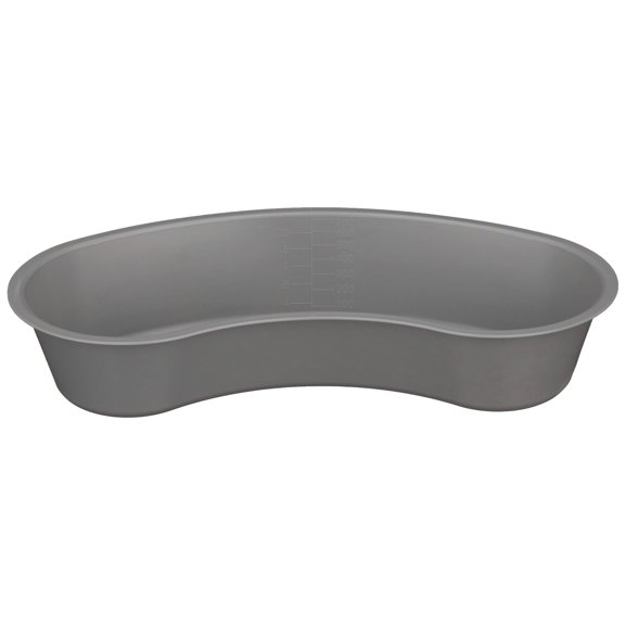 McKesson Emesis Basin, Plastic, Graphite, 20 oz Capacity, 250 Ct