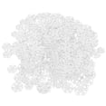 thumbnail image 2 of 200 Uds. Rebanadas de madera de copo de nieve 20mm 25mm 30mm 35mm adornos navideños de copos de nieve blancos para adornos para manualidades DIY, 2 of 5