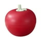 thumbnail image 3 of Frutero de manzana Plato de frutos secos Adorno para el hogar Recipiente para fruta decorativo rojo, 3 of 9