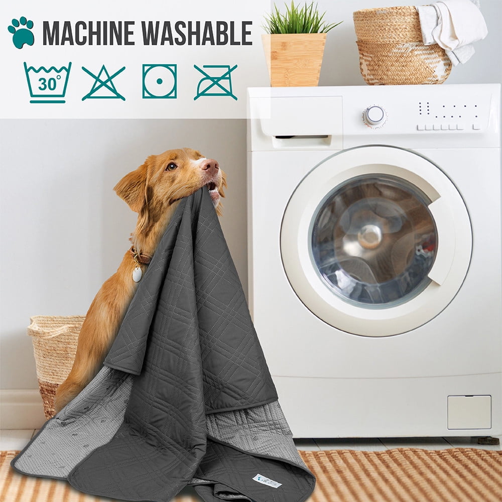 68x82 inch Waterproof Dog Bed Cover Pet Blanket Sofa Couch Furniture Protector for Kids Children Dog Cat Gray Walmart