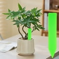 thumbnail image 6 of Single-Character Garden Marker, 1.97 x 0.39 inch Waterproof Plastic Label Stake for Herb Pots, Cactus Containers, Trays, Greenhouse Displays and Outdoor Organization, Green, 6 of 7