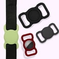 thumbnail image 4 of Greeniant Funda protectora de silicona para mascotas, buscador de GPS, y gato, lazo para Airtags para Locator Tracker, Suministros para perros negro Greeniant PT000451-06B, 4 of 6