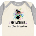 thumbnail image 4 of Inktastic Band Director Mom Boys or Girls Long Sleeve Baby Bodysuit, 4 of 5