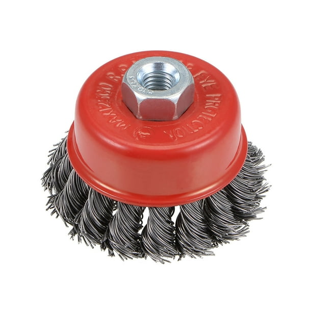 Wire cup grinder outlet