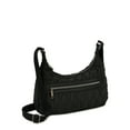 thumbnail image 5 of Time and Tru Women's Nylon Crossbody Handbag, Black, 5 of 5