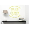 thumbnail image 3 of Have A Sister, Always A Friend Laurel Leaves Girl Vinyl Lettering Art Bedroom Wall Decal Stickers Home Decor Quote 23x23-Inch Yellow, 3 of 6
