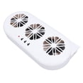 thumbnail image 1 of Ventilador de Refrigeración para Automóvil, Ventilador de Escape para Ventana SUV de 3 Orificios, Circulación Universal del Ventilador de Refrigeración para Automóvil con, 1 of 7