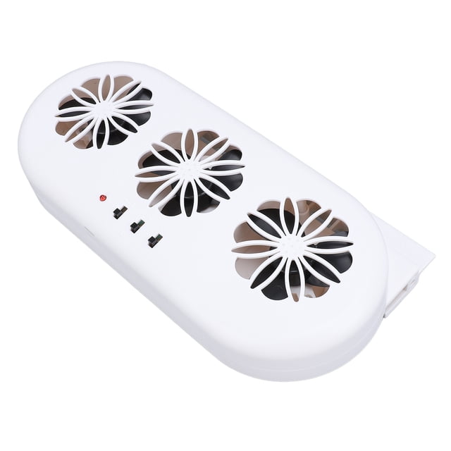 Ventilador de Refrigeración para Automóvil, Ventilador de Escape para Ventana SUV de 3 Orificios, Circulación Universal del Ventilador de Refrigeración para Automóvil con