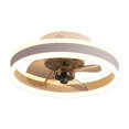 thumbnail image 2 of Klonfd Dimmable Fan Ceiling Light Adjustable Wind Speed Chandelier Ventilator Lamp 48W Bedroom Living Room Ceiling Fan With Light Smart Timer And Remote Control Interesting Life, 2 of 6