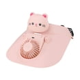 thumbnail image 2 of weibbin Summer Sun Hat With Built In Fan Portable Rechargeable USB Cooling Fan For Outdoor Activities And A Practical Gift, 2 of 6
