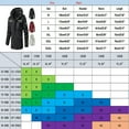 thumbnail image 2 of PEASKJP Men's Cotton Lightweight Multi Pockets Zip Front Stand Collar Military Jackets Windbreaker(Red,XXXXL), 2 of 2