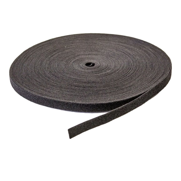 NavePoint Attaches de Câble Réutilisables à Crochet et Boucle en Rouleau de 1/2 Po, Sangles d'Enroulement - 25 m 82 Pi, Lot de 4