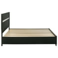 thumbnail image 6 of Miranda 51-inch Wood Eastern King Storage Panel Bed Black, 6 of 9