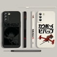 thumbnail image 4 of Funda de teléfono de Anime Cowboy Bebop para Samsung Galaxy S24, S23, S22, S21, S20 Pro FE Plus, Ultra Liquid Left Rope Cover, 4 of 5
