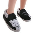 thumbnail image 3 of Ediodpoh Men Shoes Fashion Cartoon Cat Home Indoor Couple Cotton Slippers Winter Warm Cotton Shoes Slippers Men's Slippers Black 9.5, 3 of 7
