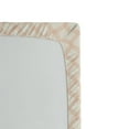 thumbnail image 2 of Ambesonne Modern Fitted Sheet, Geometric Hexagon Stripe, Twin XL Size, Peach Cream, 2 of 2