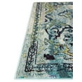 thumbnail image 4 of Unique Loom Medici Collection Area Rug - Valencia (2' 7" x 10' Runner Blue/Brown), 4 of 6