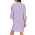 thumbnail image 3 of Askfv Mujer Cubren La Camisa Con Cuello En V Traje De Baño Playa Bikini Ropa De Playa Traje De Baño Vestido De Playa Askfv NX489VT-L, 3 of 5