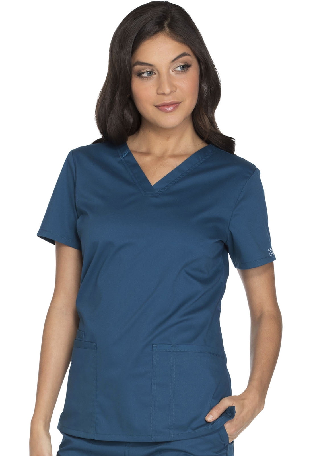 Cherokee Cherokee Workwear Core Stretch Scrubs Top for Women VNeck