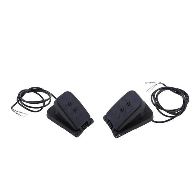 Control Pie Del Pedal para golf Del Scooter Eléctrico De Pie Plástico Negro Yotijar Acelerador del acelerador de pie