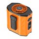 thumbnail image 2 of Ventilador portátil de cintura, ventilador deportivo de refrigeración, recargable, fácil de transportar y rápido. Naranja, 2 of 8