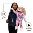 thumbnail image 2 of Títere ventrílocuo Kimmie rosa de 63 cm de Silly Puppets, 2 of 5