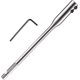 thumbnail image 1 of Drill Bit Extension Set Spade Drill Extension, Carbon Steel Drill Bit Extender For Wood Turners Furniture Carpentry Construction(2set, Silver), 1 of 5