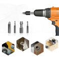 thumbnail image 5 of Juego de extractores de tornillos rotos 33 juegos de herramientas de extracción de tornillos se utilizan para quitar fácilmente tornillos rotos Hardwa Silver Black, 5 of 5