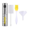thumbnail image 1 of ENJOYW 1 Set Pulvérisateur d'Huile Buse Incorporée Pousser Type Acier Inoxydable Antiadhésif Pulvérisateur d'Huile Bouteille Ensemble Cuisine Fournitures Pulvérisateur d'Huile, 1 of 7