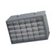 thumbnail image 4 of Armario de almacenamiento Macarena con 30 cajones organizador de cuentas gris, 4 of 8