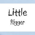thumbnail image 2 of CafePress - Little Rigger Infant Bodysuit - Baby Light Bodysuit, Size Newborn - 24 Months, 2 of 4
