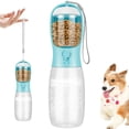 thumbnail image 1 of Bouteilles d'Eau pour Chien avec Contenant pour Nourriture 550 ml Distributeur Portable de Bouteille d'Eau pour Chien Étanche Bouteille de Marche pour Chien Bouteille Réutilisable pour Animal de Compagnie Bouteille de Boisson de Qualité Alimentaire Bol d'Eau de Voyage pour Chiens Animaux de Compagnie O, 1 of 11