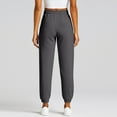 thumbnail image 5 of 2025 Gray Sweatpants Women with Zipper Pockets, Plus Size High Waist Cargo Joggers for Women XS-3XL, 5 of 8