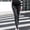 Black, variant on Maternity Pregnancy Skinny Trousers Jeans Over The Pants Elastic